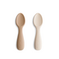 Silicone Toddler Starter Spoons 2-Pack - Mushie & Co
