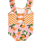 Pinafore One Piece- Orange You The Sweetest