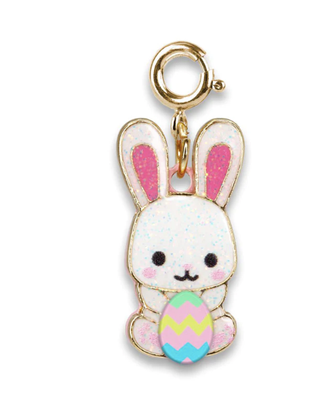 Gold Easter Bunny Charm