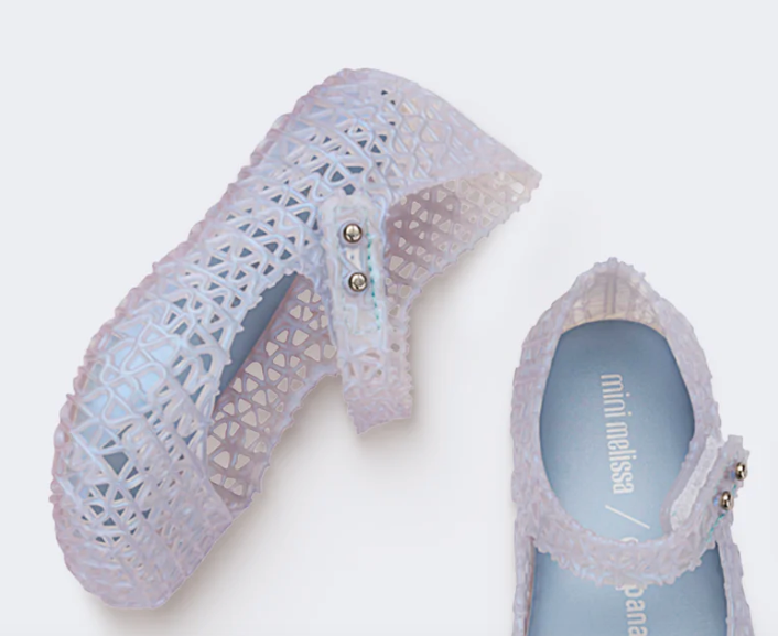 Campana Jelly Shoes- Pearly Blue