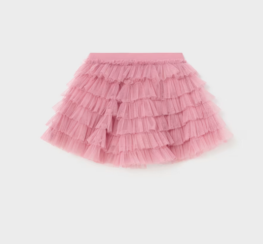 Dusty Rose Tulle Skirt