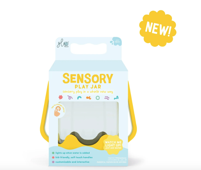 Sensory Play Jar- Yellow