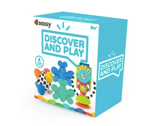 Sassy Discover & Play Baby Box