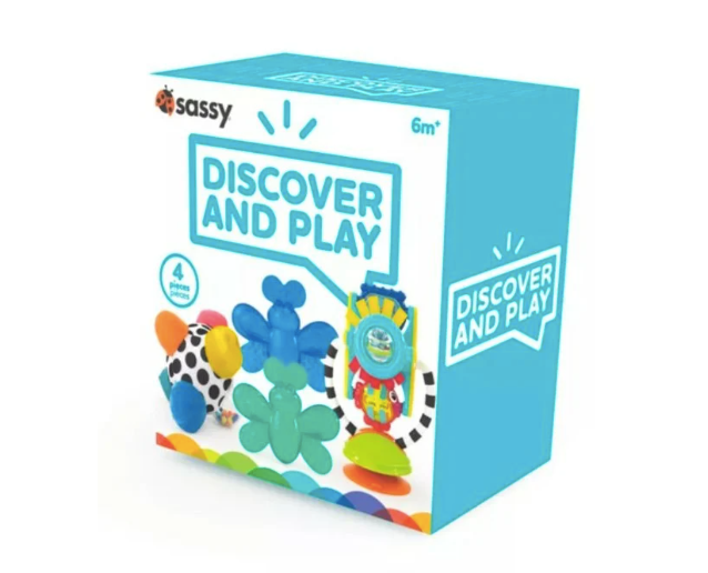 Sassy Discover & Play Baby Box