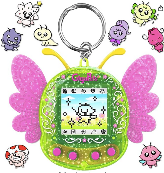 Giga Pets Pixie Magic Fairy Virtual Pet Electronic Toy