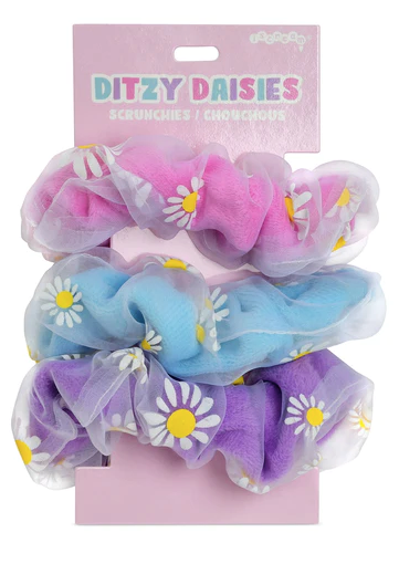 Ditzy Daisies Scrunchy Set