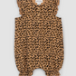 Leopard Print on Baby Girls' Romper - Baby Sweet Pea's Boutique