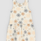 Fireworks Print on Crème Racerback Jersey Dress - Miles Baby