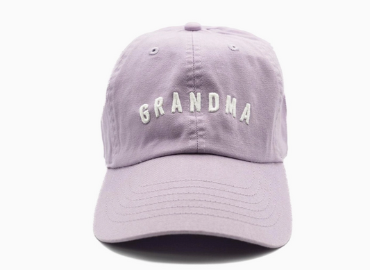 Lilac Grandma Hat