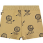 Lion Mustard Drawstring Shorts
