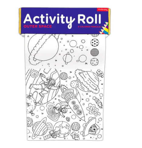 Outer Space Activity Roll - mudpuppy