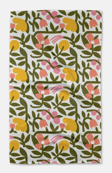 Fresh Vines Tea Towel