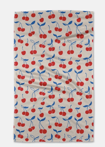 Very Cherry Tea Towel