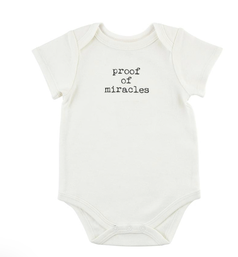 Proof Of Miracles Onesie