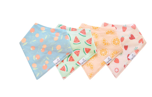 Baby Bandana Bibs-  Clementine