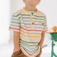 Alex Tee in Primary Stripe - Ollie Jay