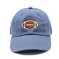 Football Patch Hat in Dusty Blue