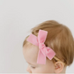 Classic Mini Velvet-Posy Pink headband