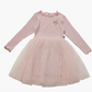 Pink Long sleeve Tutu dress