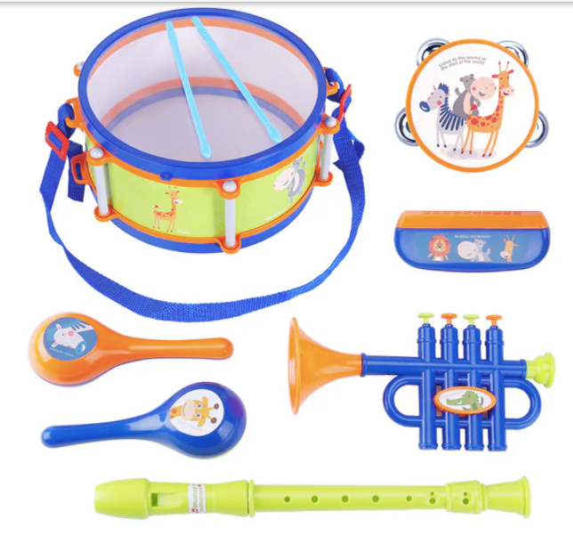 Drum Set Musical Instruments Toys