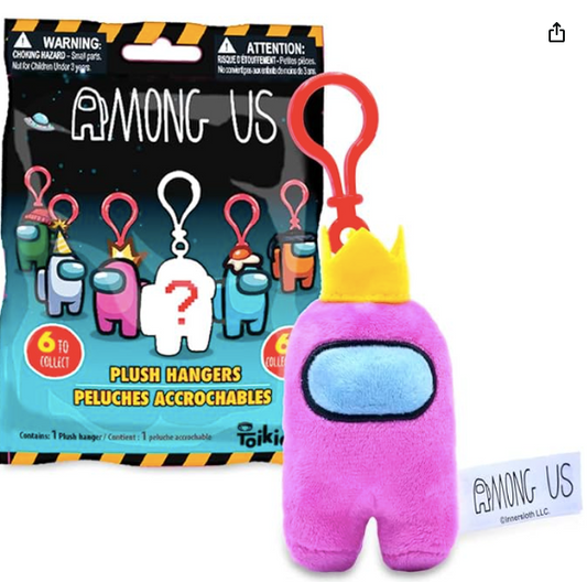 Among US Plush Backpack Hangers