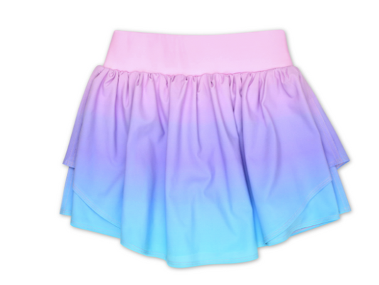 Purple Ombre Skort