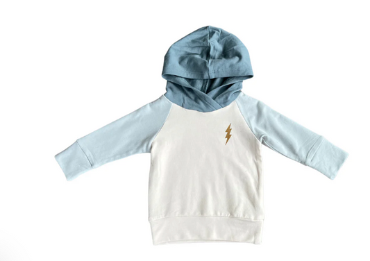 Raglan Hoodie- Bolt