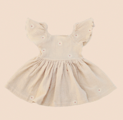 Flutter Swing Dress- Oat