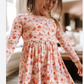 Hey Boo Long Sleeve Twirl Dress