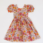 Puff Dress in Autumn Garden Preorder | Girls Fall Dress - Baby Sweet Pea's Boutique