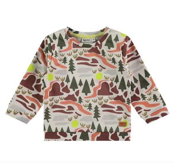 Multi Color Outdoor Crewneck