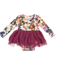 L/S Tutu Bodysuit - Autumn Rose - Angel Dear