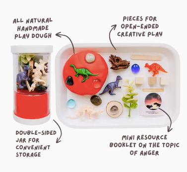 Children's Dinos Sensory Play Sand Kit - Present Not Perfect