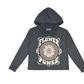 FLOWER POWER Long Sleeve Hooded Shirt