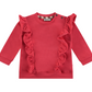 Lydia Ruffle Front Sweatshirt - Babyface