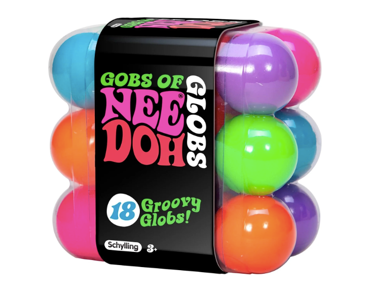 NeeDoh Teenie Gobs of Globs 18 Mini Groovy Globs