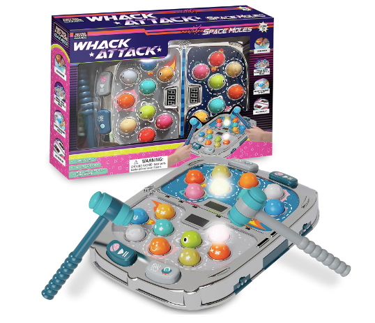 Whack Attack – The Light and Sound Whack A Mole Game