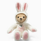 Teddy Bear with Easter Bunny Hoodie Costume Plush