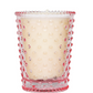 Honeysuckle Votive Hobnail Glass Candle