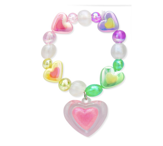 Heart Lip Gloss Bracelet