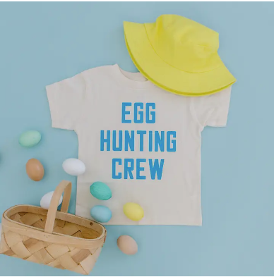 Egg Hunting Crew Tee