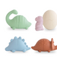 Dino Mold Free Bath Play Set - 4 Pack