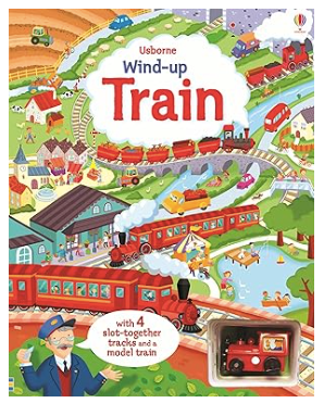 Wind-up Train: A Toy and Book