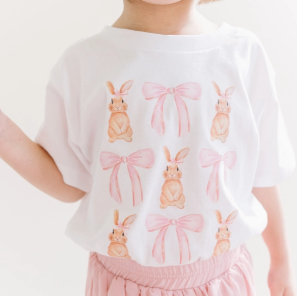 Bunnies and Bows Coquette Tee