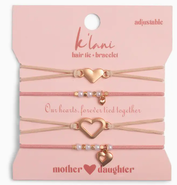 Hair tie bracelets- Mother/ Daughter - Klani