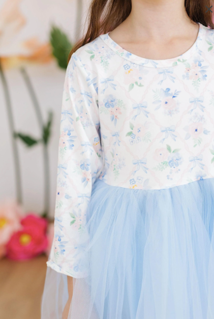 English Garden L/S Tutu Dress