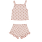 Evie Tank + Shortie Set || Rose