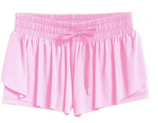 Suzette Kids Fly Away Shorts - Light Pink