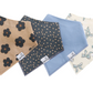Gemma In Tan Baby Bandana Bibs - Copper Pearl
