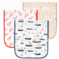 Burp Cloth Set-Fischer - Copper Pearl